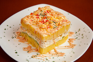 CAUSA DE POLLO - PERUVIAN FOOD 110302_DY048 : 528920118