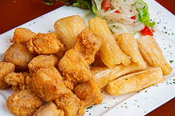 CHICHARRON DE PESCADO - PERUVIAN FOOD 110302_DY098 : 528920174