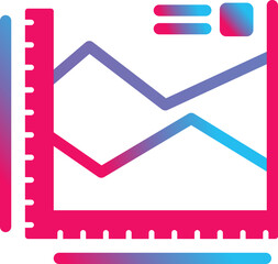 Spline Chart Icon