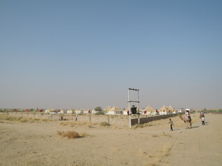 Jaisalmer is located in the Thar Desert in Rajasthan. So it is obvious that during summer the mercury will rise very high.