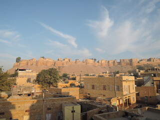 Jaisalmer is located in the Thar Desert in Rajasthan. So it is obvious that during summer the mercury will rise very high.