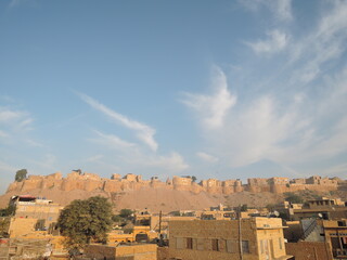 Jaisalmer is located in the Thar Desert in Rajasthan. So it is obvious that during summer the mercury will rise very high.