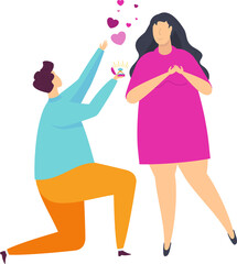 Couples in love. Romantic meeting on the street.