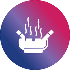 Obraz premium Ashtray Icon