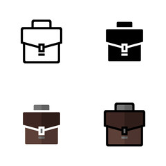 Simple set of bag icons, for web design and more