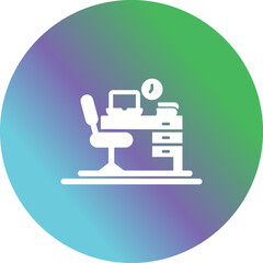 Office Desk Icon