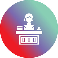 Office Reception Icon