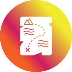 Treasure Map Icon