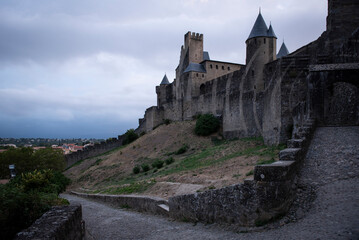 Fototapeta na wymiar the city of Carcassonne, France