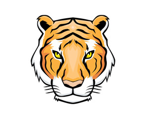 tiger head vector
