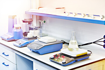 Modern chemical equipment tools for laboratory