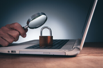 search for opening computer protection