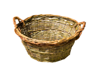 large empty basket for harvesting