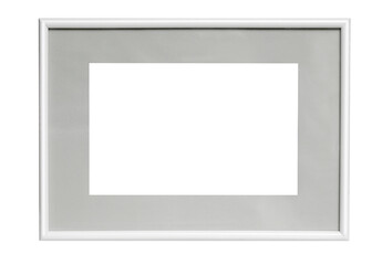 Obraz premium white wooden frame