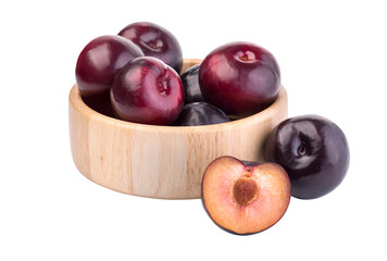 Sweet plum isolated