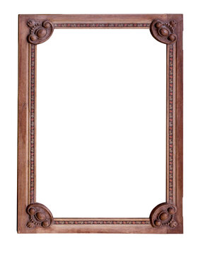 old wooden frame