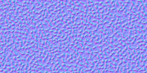 Normal map of sherpa seamless pattern with fleece texture. Bump mapping of sheepskin. 3d rendering shader of cozy warm plaid. Fur, velvet or flannel blanket. Faux animal wool swatch © Kusandra