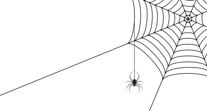icona, ragnatela, halloween