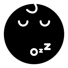baby sleep icon
