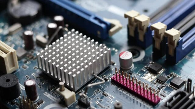 Gaming Computer Motherboard and circuits