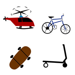 1toy vehicle bundle illustration