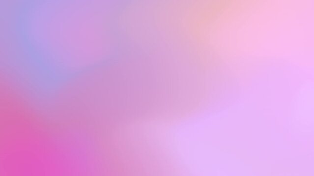 Blurred gradient gradation abstract background smooth slow transition of bright holographic colors of 2022 year. 4k moving animation concept with smooth movement and copy space