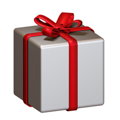gift box with ribbon