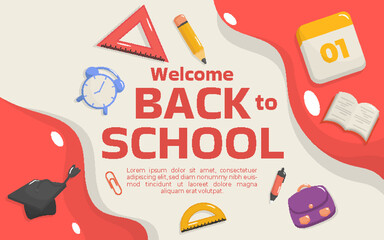 Welcome Back to School Banner