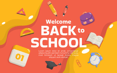 Welcome Back to School Banner