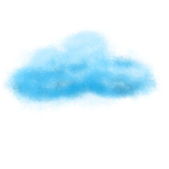 abstract cloud sky watercolor style