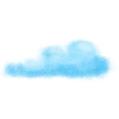 abstract cloud sky watercolor style