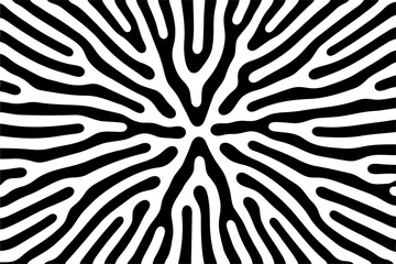 Turing ornament halftone puzzle pattern. diffuse fashion