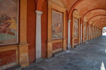 Cloister of the Church of SS Gervasio and Protasio in Baveno