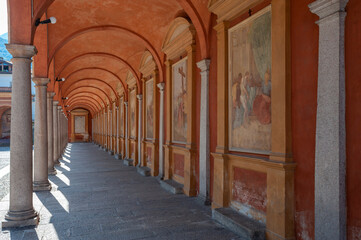 Cloister of the Church of SS Gervasio and Protasio in Baveno