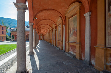 Cloister of the Church of SS Gervasio and Protasio in Baveno