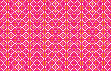 Fototapeta premium Abstract geometric pattern, Geometric ethnic oriental pattern traditional, design for wallpaper,fabric,curtain,carpet,clothing,Batik,wrapping, Geometric vector illustration, Embroidery style.