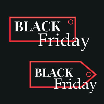 Black Friday label