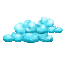 abstract cloud sky watercolor style