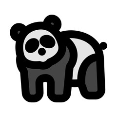 panda head