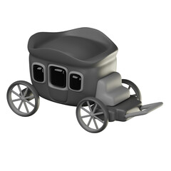 3D Carriage Illustration 