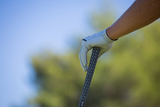 club de golf et gant 
