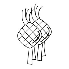 islamic ramadan doodle decoration