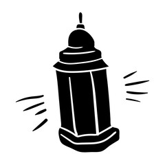 islamic ramadan doodle decoration