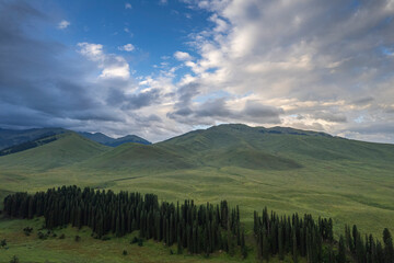 beautiful scenery in Xinjiang China