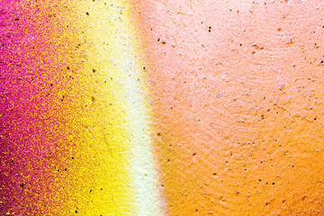 Colorful graffiti painted on a wall. Abstract urban background. Spray painting art.