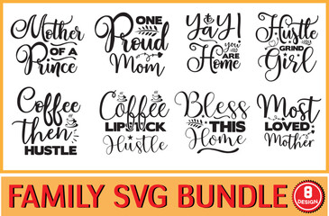 Family svg bundle