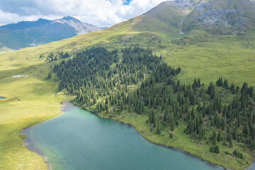 beautiful scenery in Xinjiang China