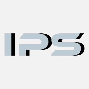 IPS letter logo design on background IPS creative initials letter logo concept. IPS letter design

