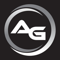 creative ag logo black and white