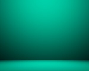 room with green screen